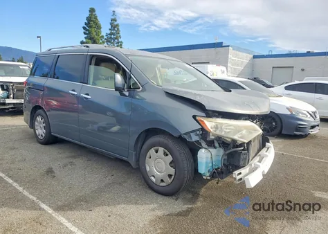 2012 Nissan Quest S z USA, uszkodzony, nr VIN JN8AE2KP9C9036821